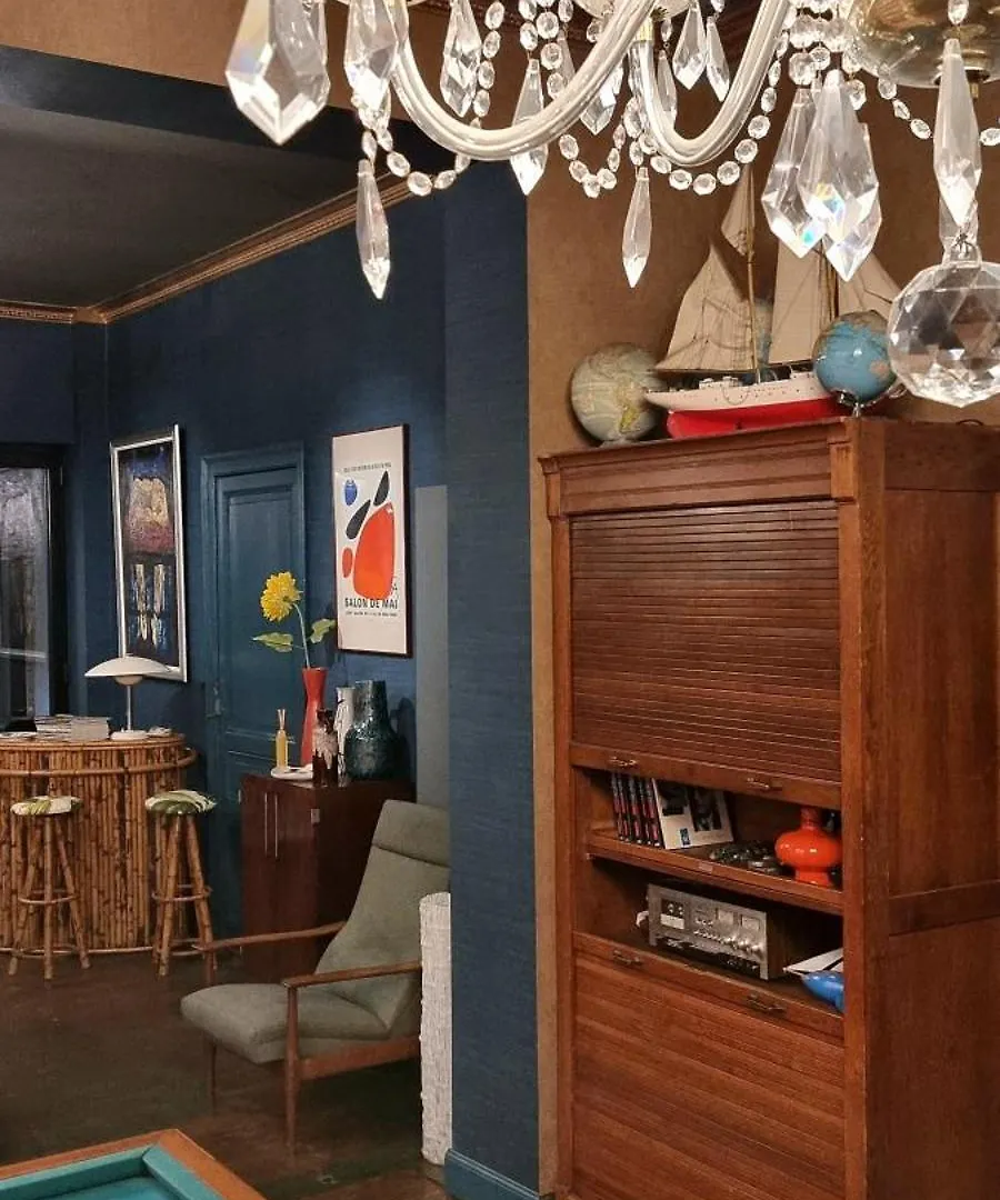 Logies La Chevre Folle - Lodging & Cooking In Style With Shared Kitchen Ostende Frühstückspension